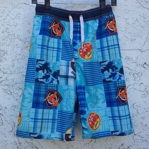 Old Navy Swim Trunks Hawaii-Aloha XL 14-16